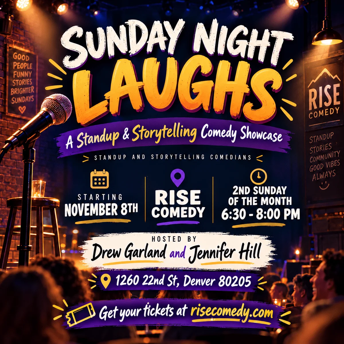 Poster for Sunday Night Laughs