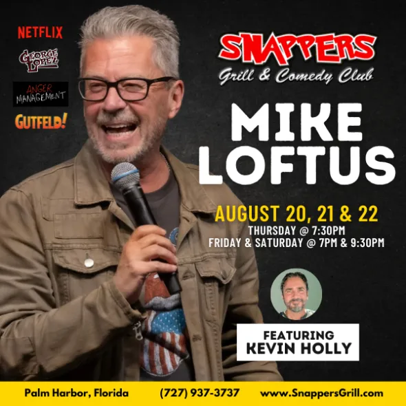 Poster for Michael Loftus Comedy