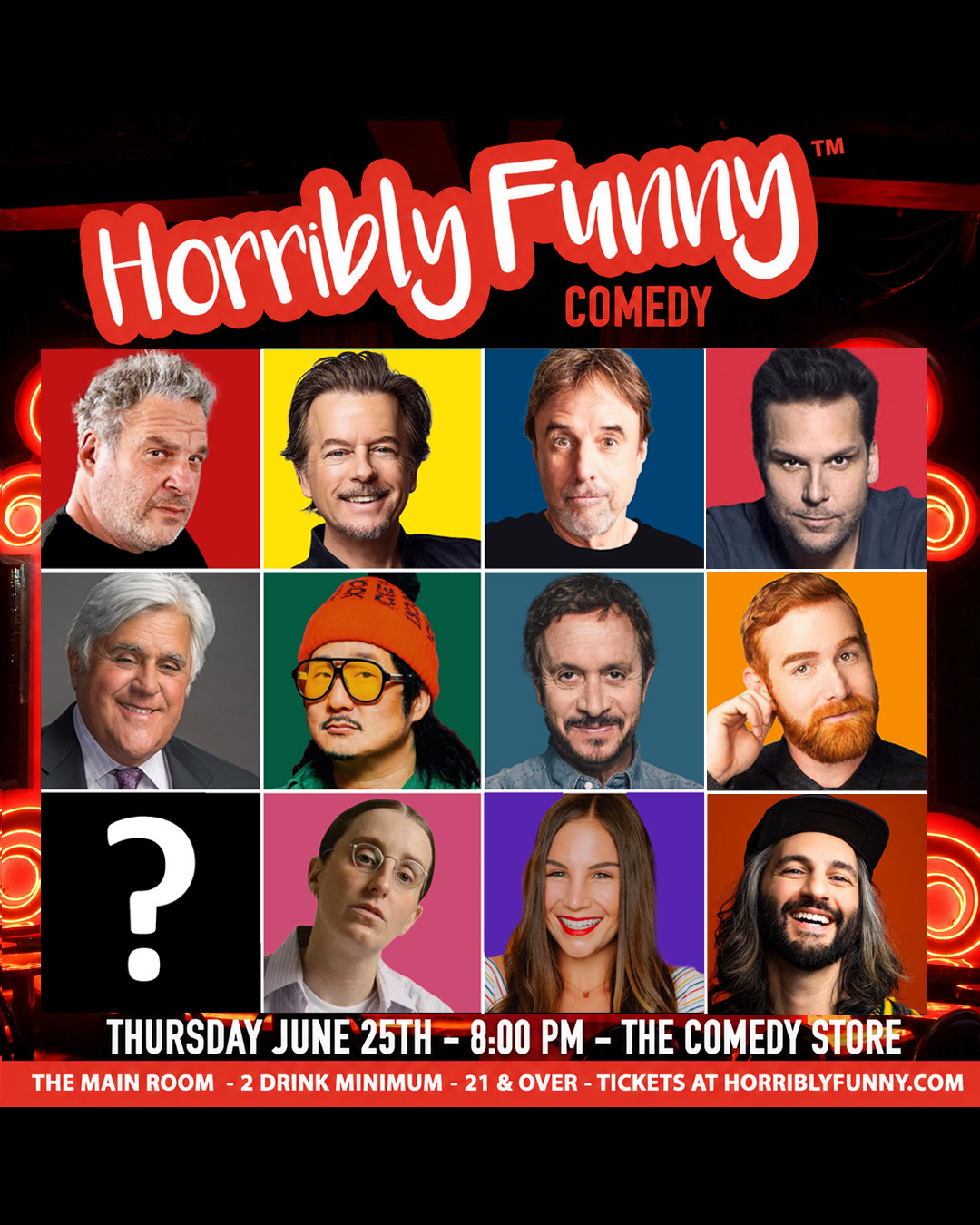 Poster for Horribly Funny