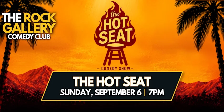 Poster for The Hot Seat Comedy Show