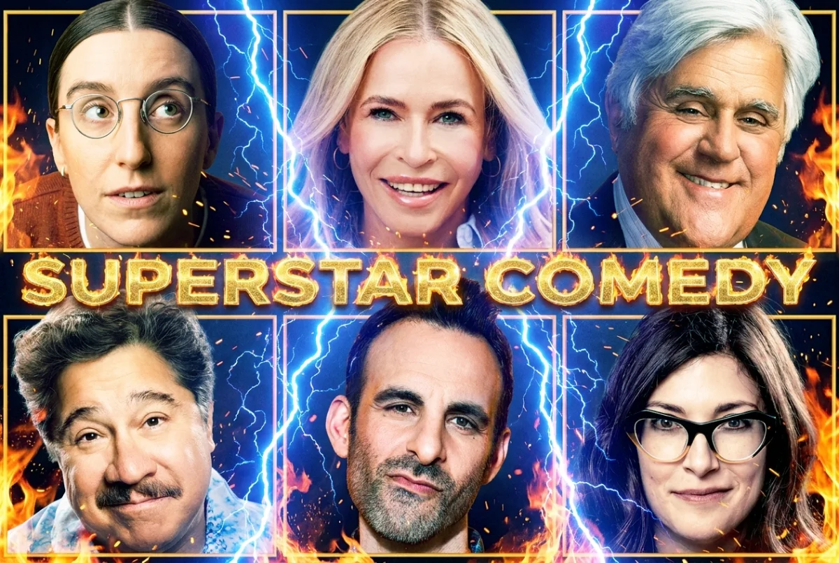 Poster for Tonight at the Improv ft. Chelsea Handler, Jay Leno, Robby Hoffman, Brian Monarch, Rebecca Corry, Greg Wilson and Very Special Guests