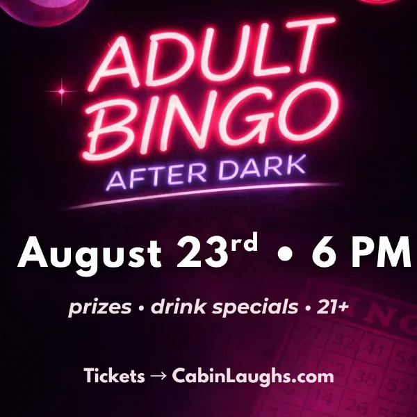 Poster for Adult bingo!