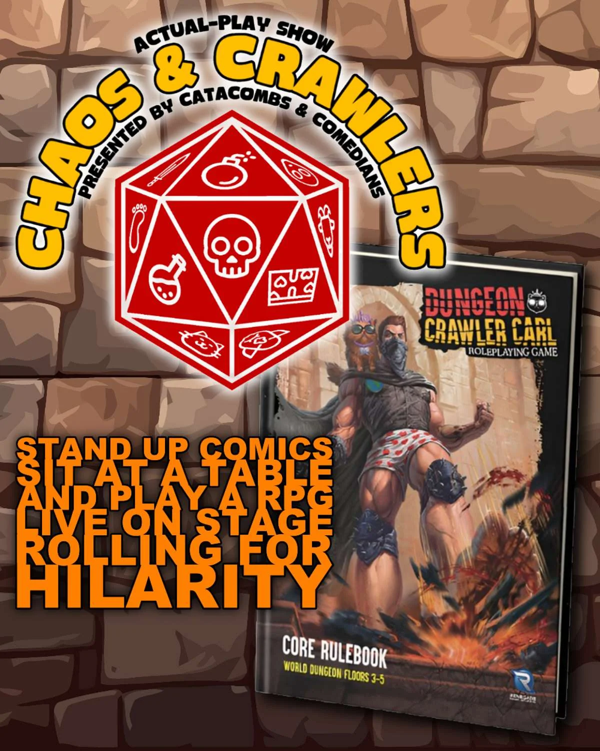 Poster for Chaos & Crawlers