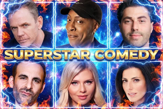 Poster for Tonight at the Improv ft. Anthony Jeselnik, Arsenio Hall, Patton Oswalt, Adam Ray, Brian Monarch, Ksenia, and Very Special Guests