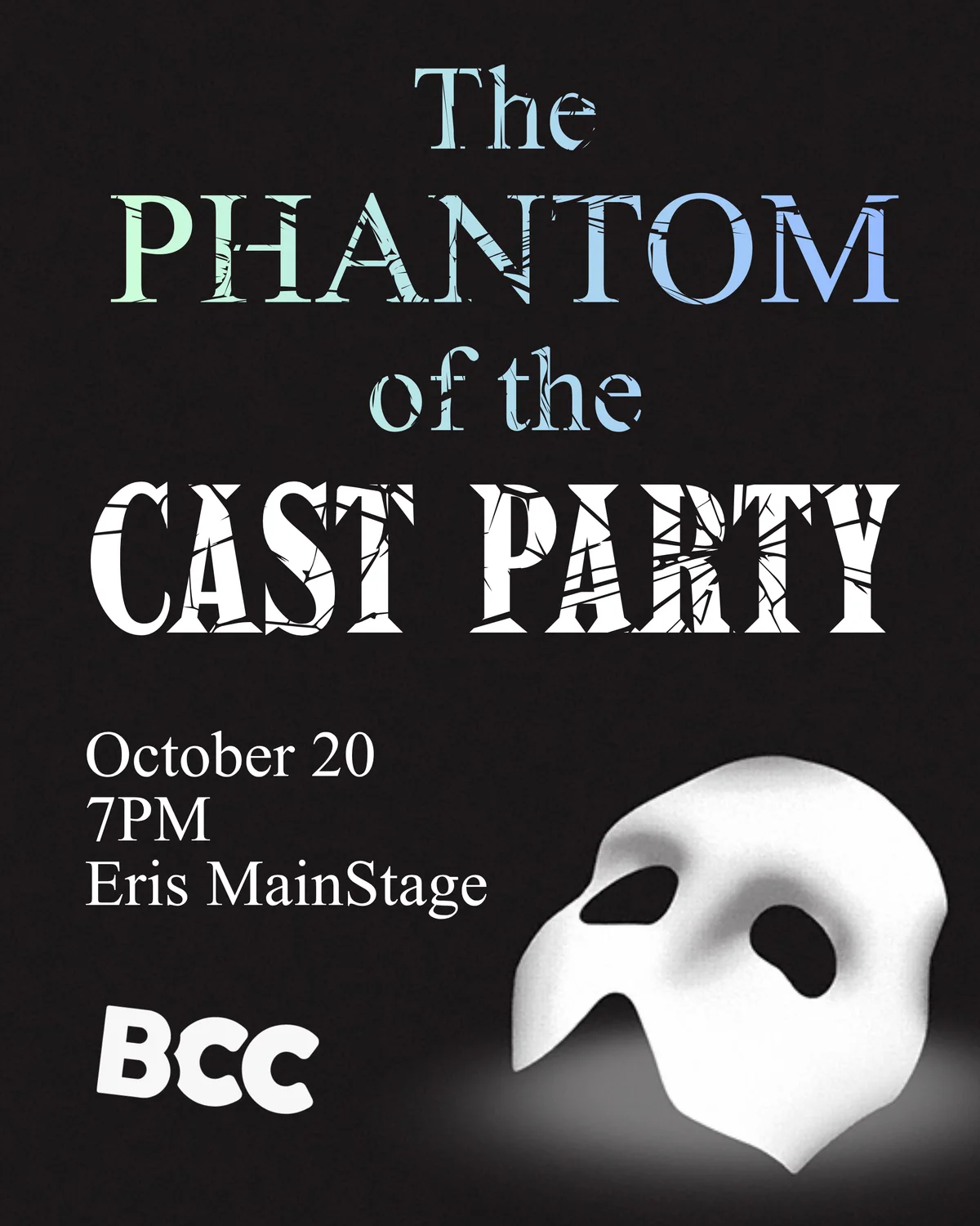 Poster for The Phantom of the Cast Party