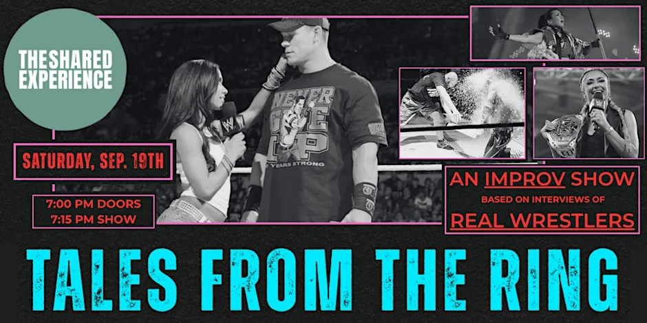 Poster for Tales from The Ring: Improv Comedy based on Interviews with Real Wrestlers
