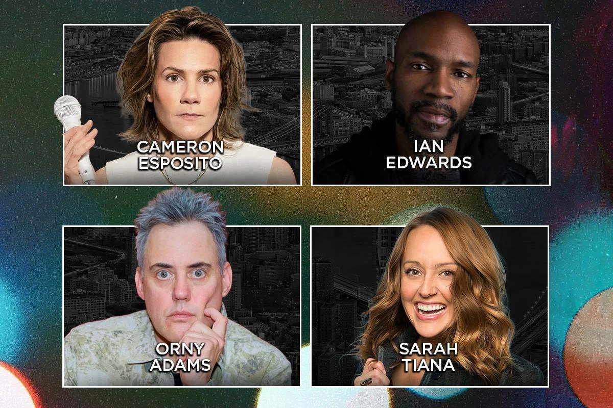Poster for Tonight at the Improv ft. Cameron Esposito, Ian Edwards, Wayne Federman, Orny Adams, Mark Ellis, Sarah Tiana, Frazer Smith, and More TBA!