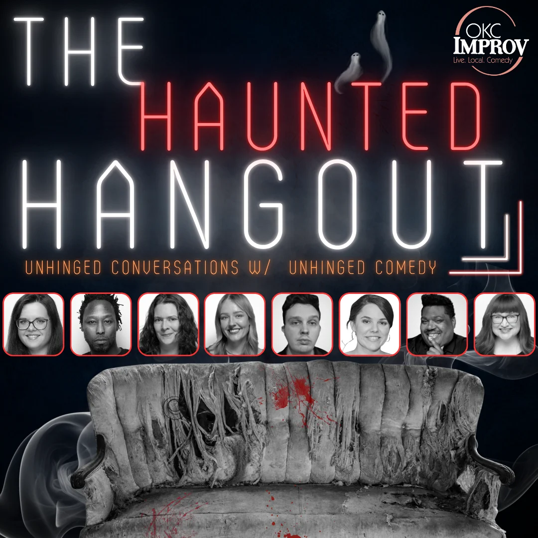 Poster for (10/17/26) @ 7:30PM | THE HAUNTED HANGOUT (w/ BUNK r' TREAT!)