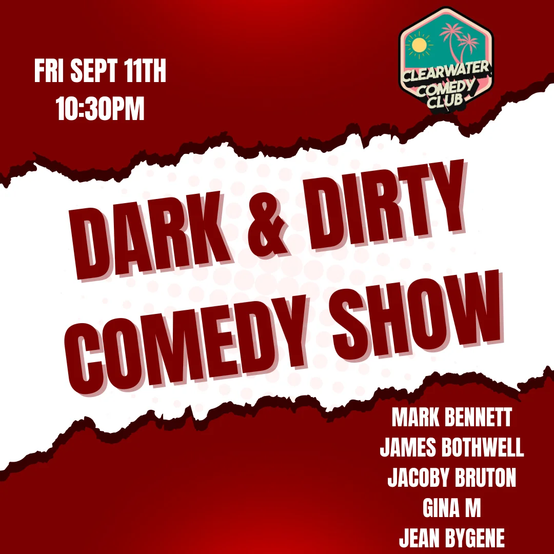 Poster for The Dark & Dirty Comedy Show