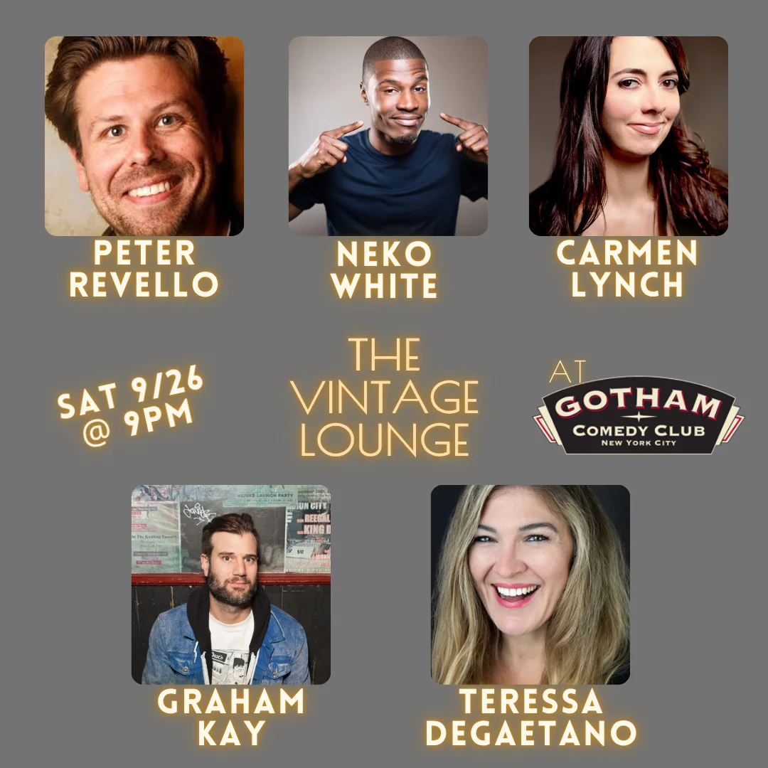 Poster for The Gotham All-Stars (The Vintage Lounge)