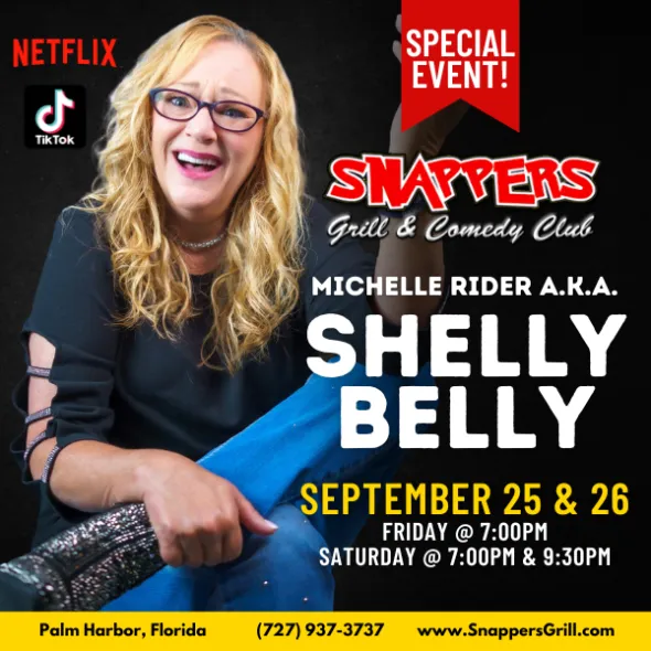 Poster for Shelly Belly Comedy