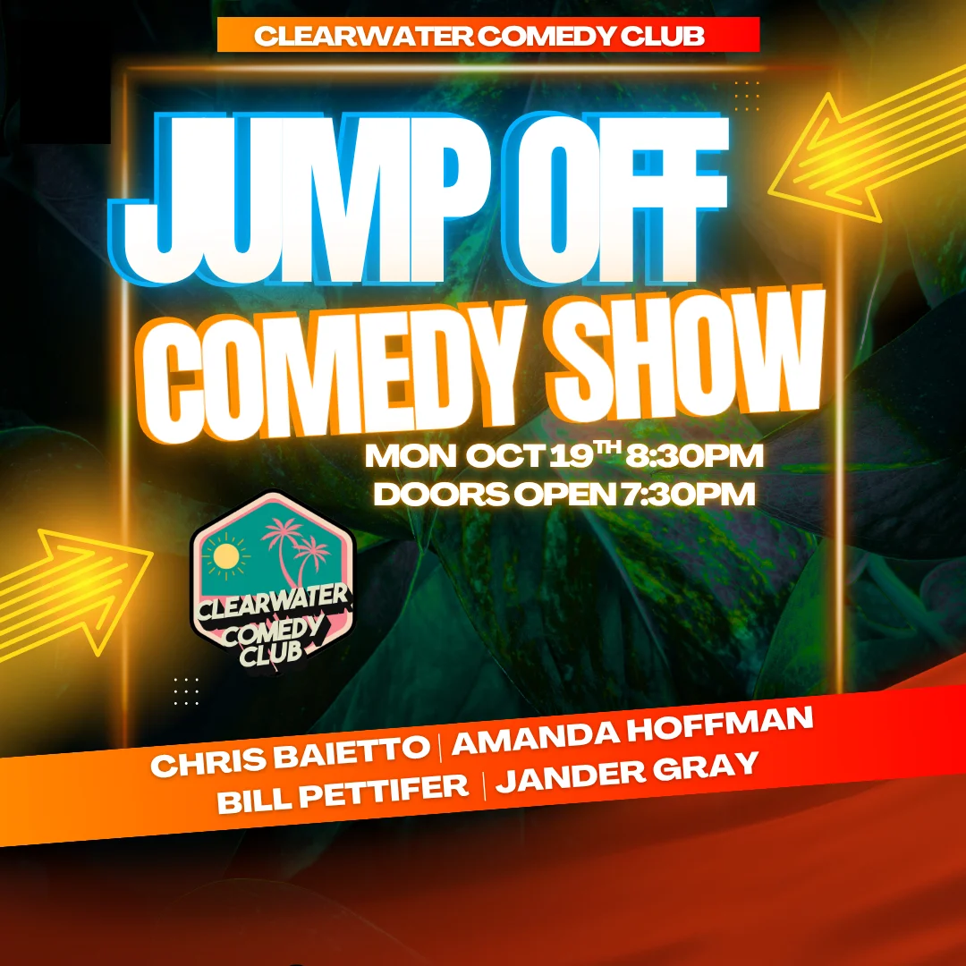 Poster for The Jump Off Comedy Show