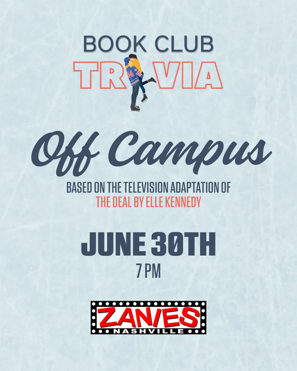 Poster for Book Club Trivia: Off Campus