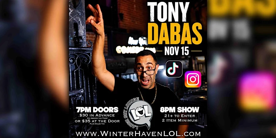 Poster for Tony Dabas from TikTok!
