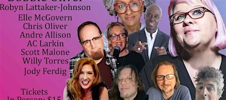 Poster for Tao of Comedy Showcase 8/6