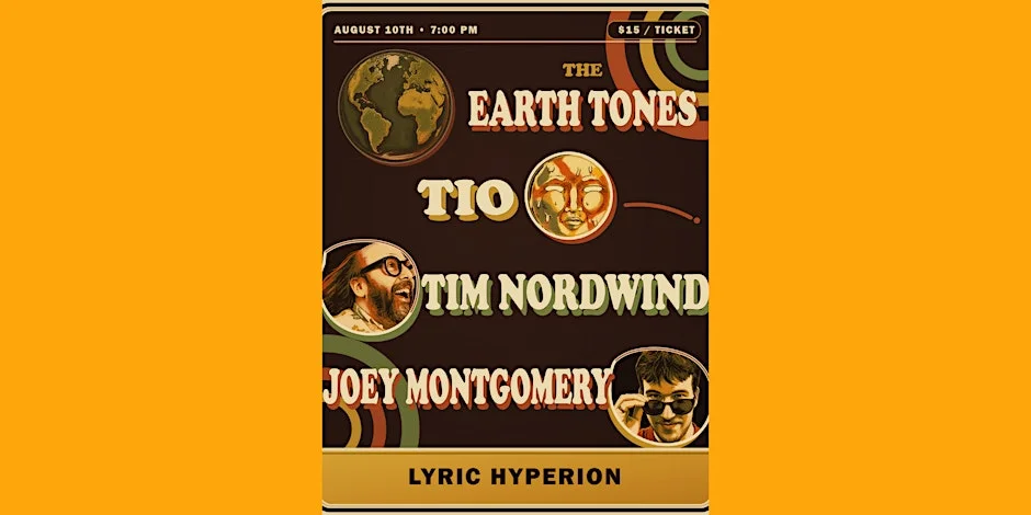 Poster for The Earth Tones & Friends