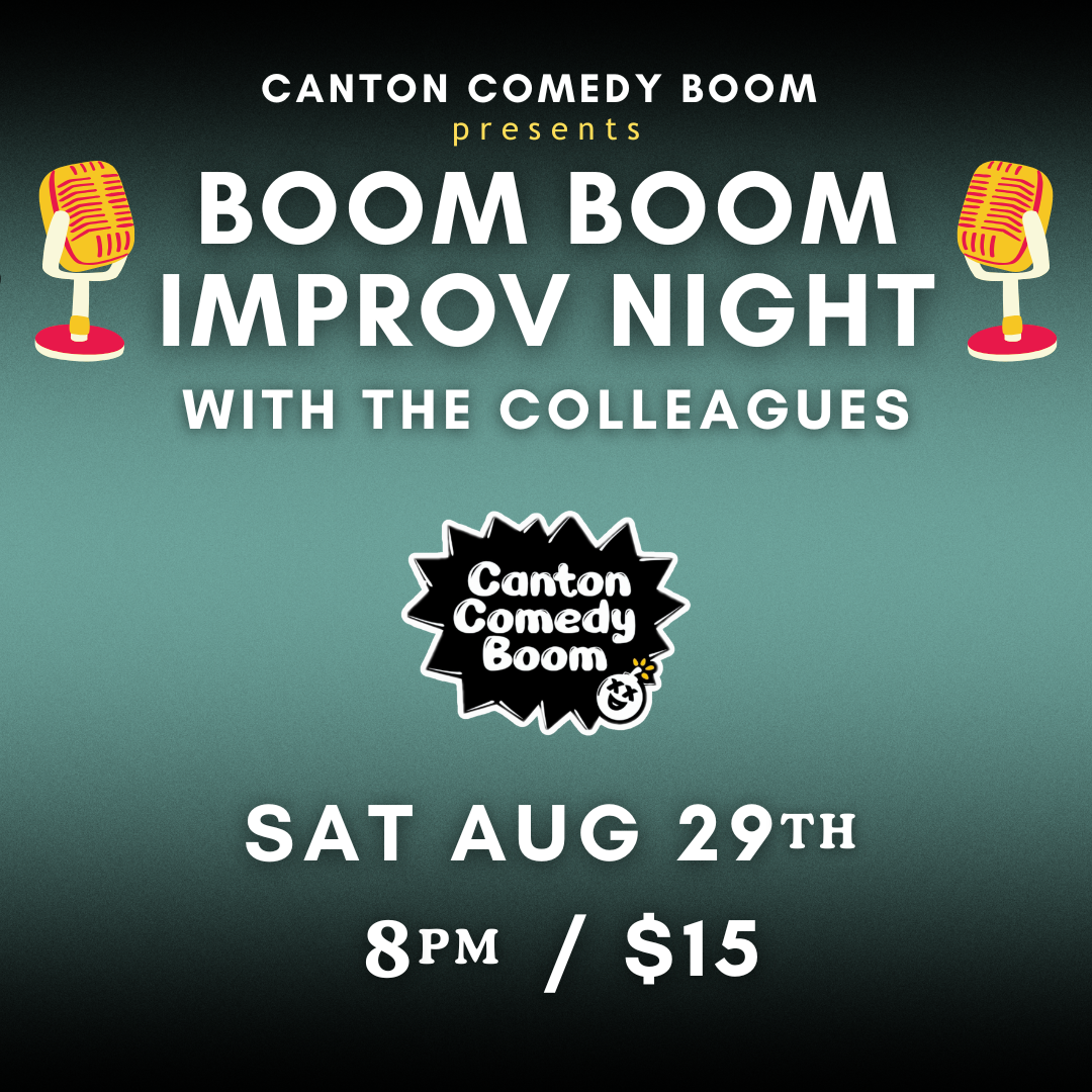 Poster for Boom Boom Improv Night