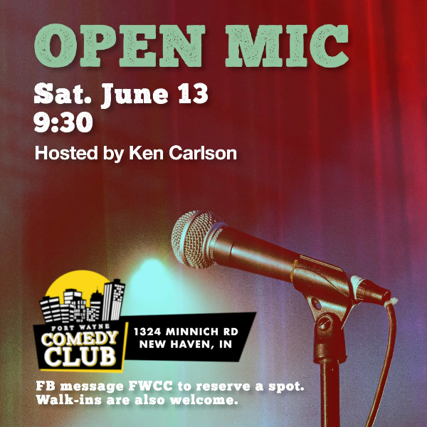 Poster for KEN CARLSON'S OPEN MIC NIGHT