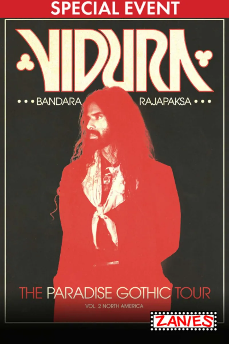 Poster for Vidura Bandara Rajapaksa: The Paradise Gothic Tour