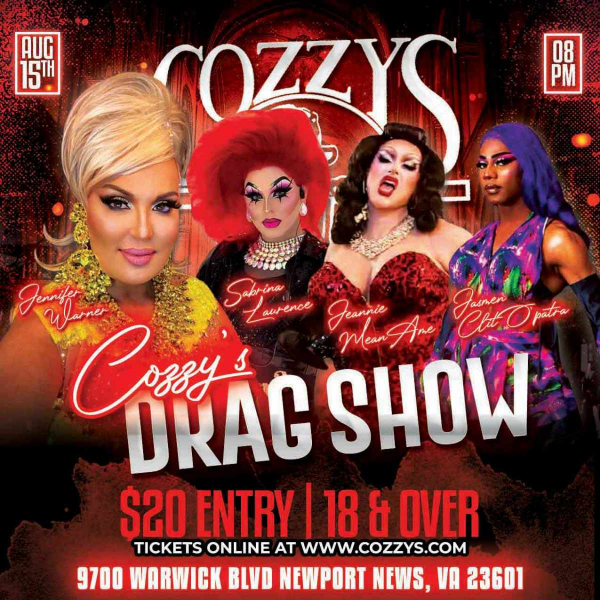 Poster for Cozzy's Drag Show
