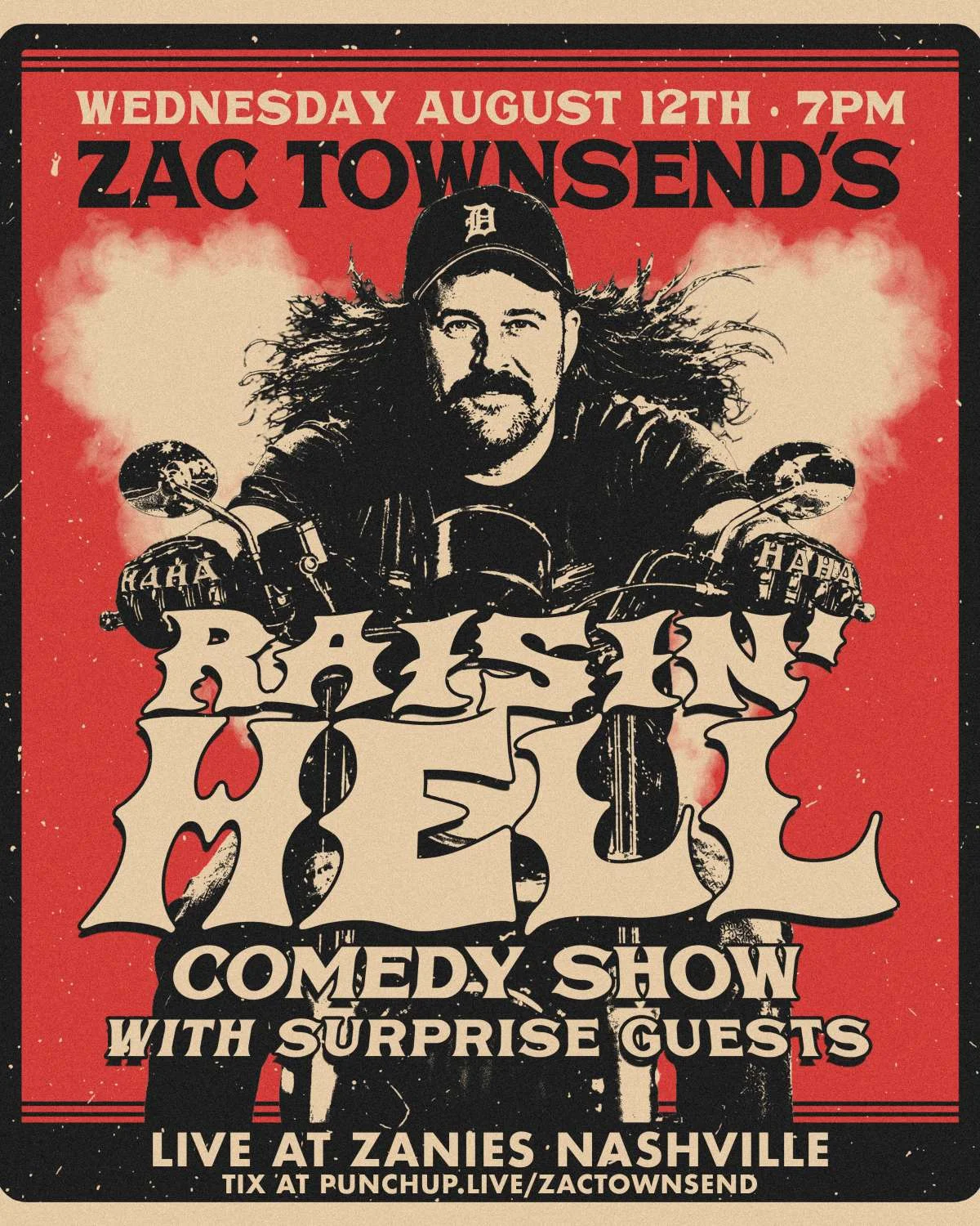 Poster for Zac Townsend’s Raisin’ Hell