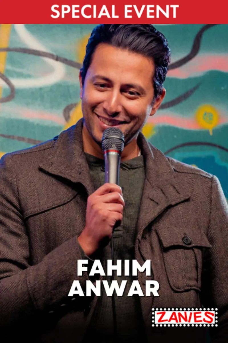 Poster for Fahim Anwar *Special Event*