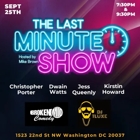 Poster for Last Minute Comedy