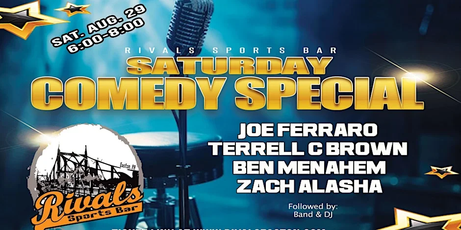 Poster for Comedy Night At Rival's:Saturday Night Special