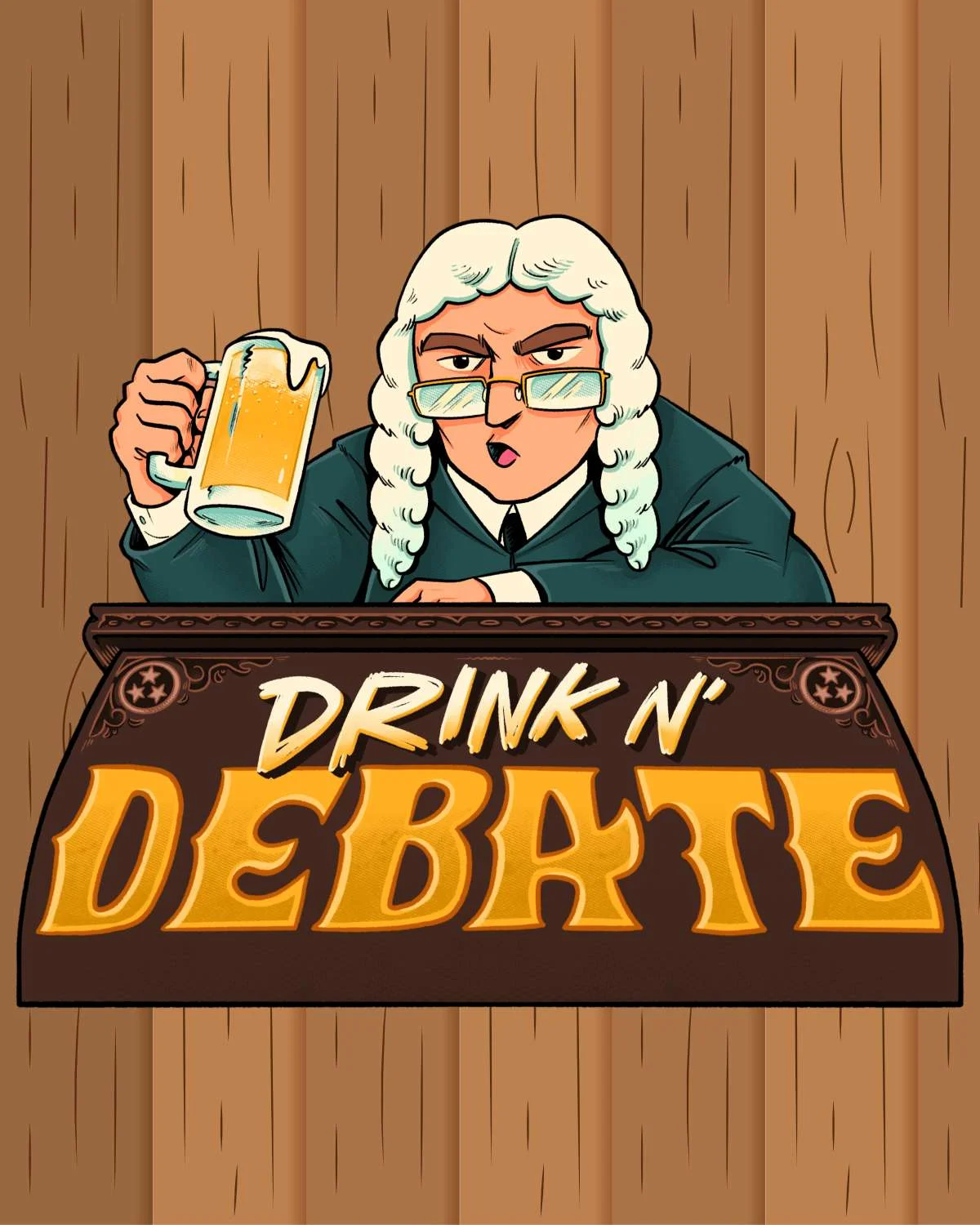 Poster for Drink N’ Debate