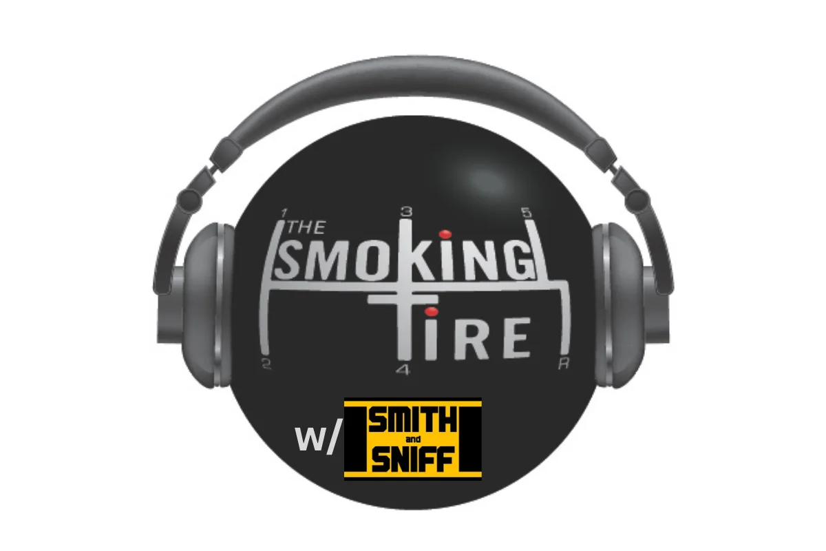 Poster for The Smoking Tire LIVE feat. Smith and Sniff with Matt Farah, Zack Klapman, Richard Porter, and Jonny Smith