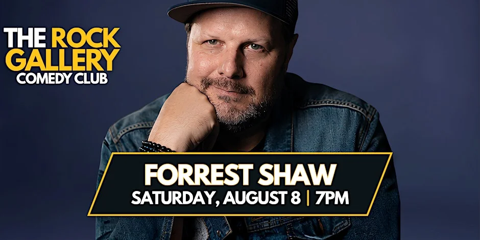 Poster for Forrest Shaw Comedy Show