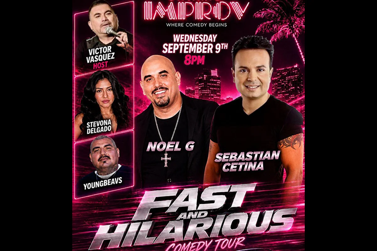 Poster for Sebastian and Noel G: Fast and Hilarious Comedy Tour