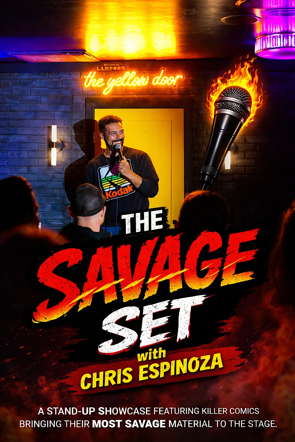 Poster for The Savage Set with Chris Espinoza — Stand-up Comedy Showcase