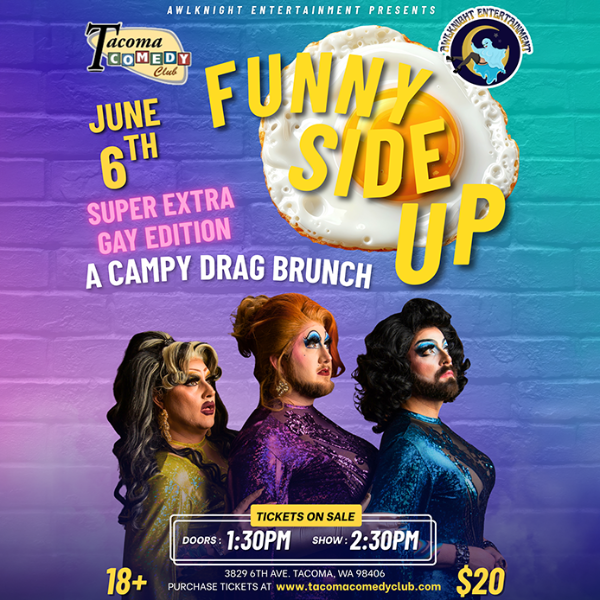 Poster for Drag Brunch: Funny Side Up!