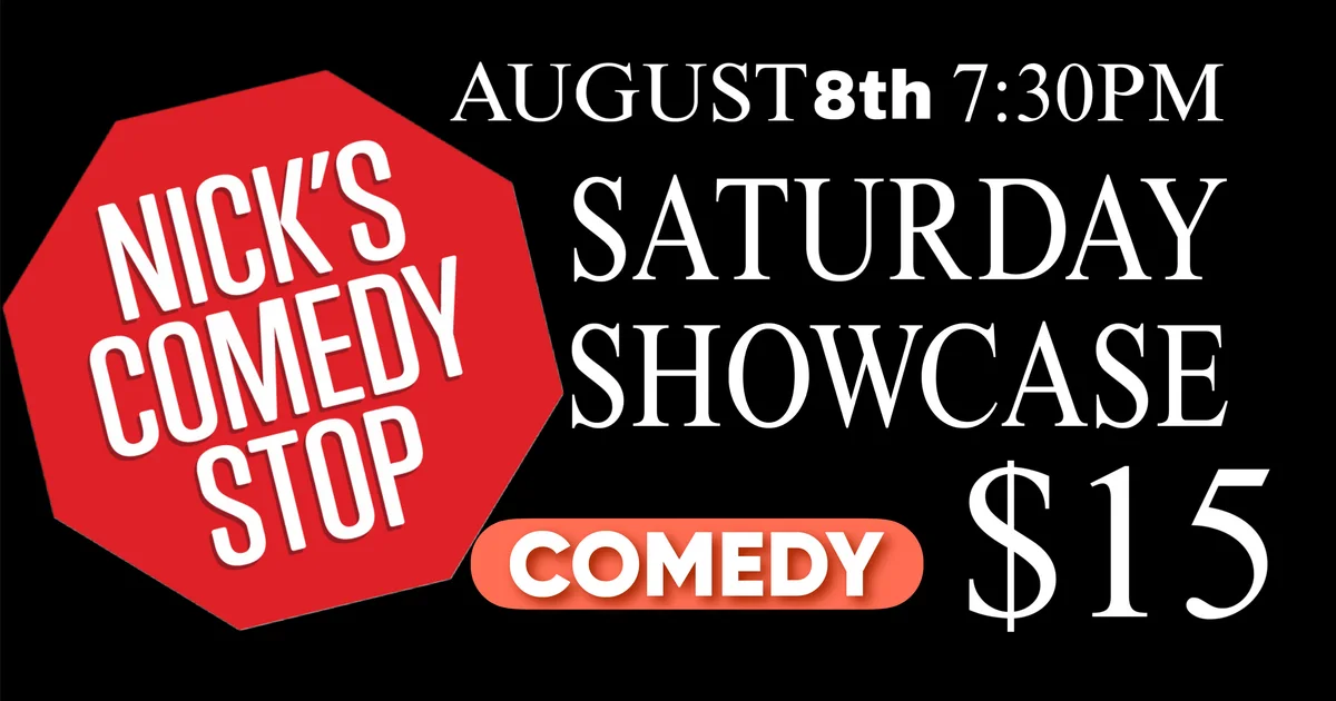 Poster for Summer Saturday Showcase at Nick’s 8/8