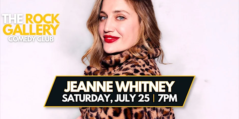 Poster for Jeanne Whitney Comedy Show