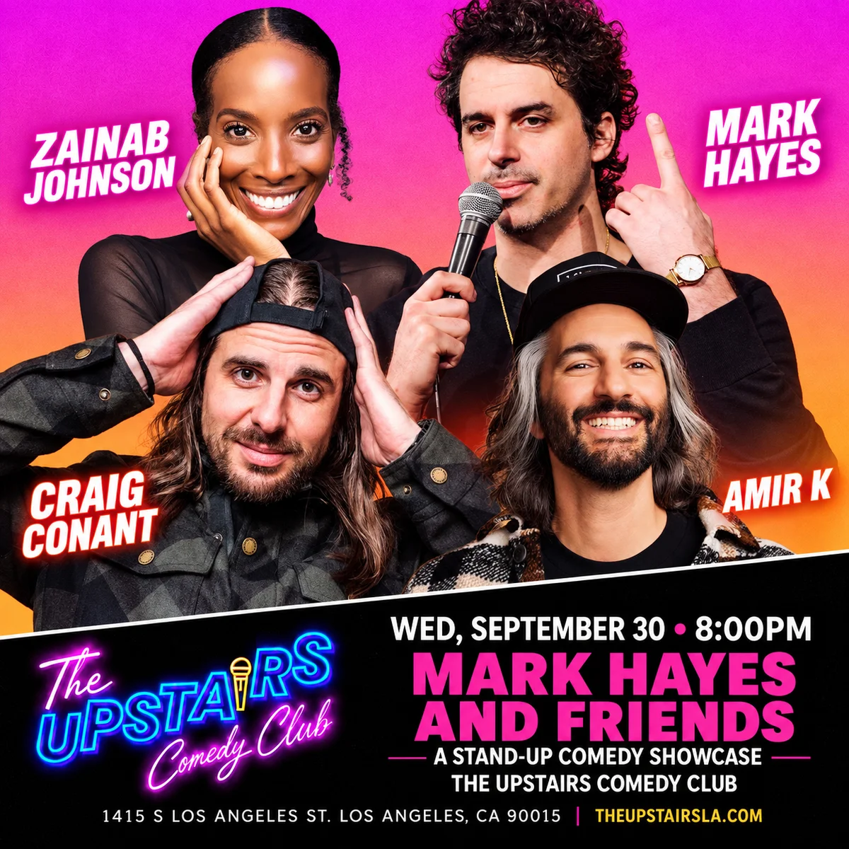 Poster for MARK HAYES & FRIENDS