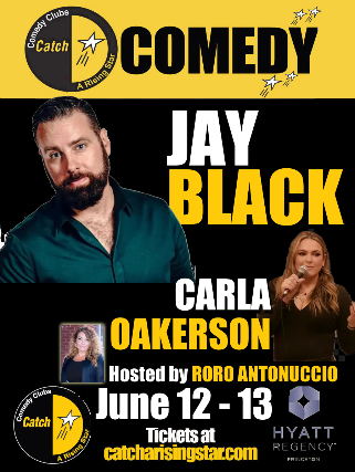 Poster for Jay Black with Carla Oakerson