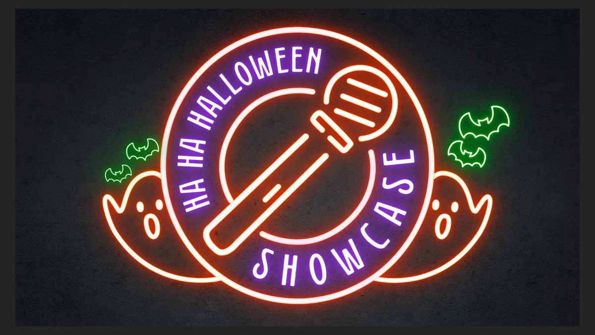 Poster for Ha Ha Halloween Showcase