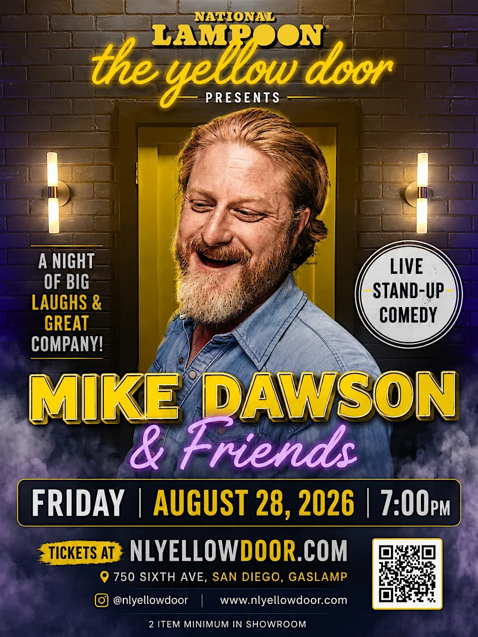 Poster for Mike Dawson & Friends: Live in San Diego
