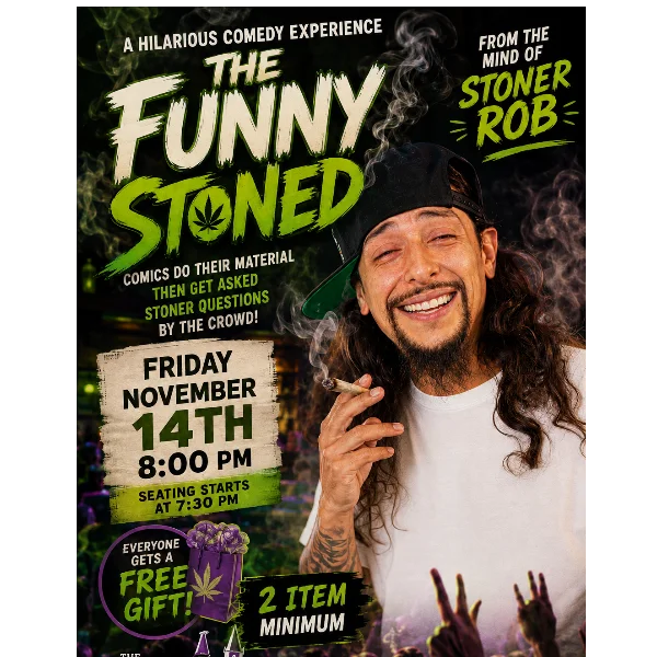 Poster for THE FUNNY STONED
