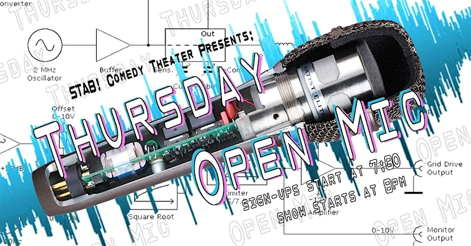 Poster for The STAB! Mic - Stand-Up Comedy Open Mic