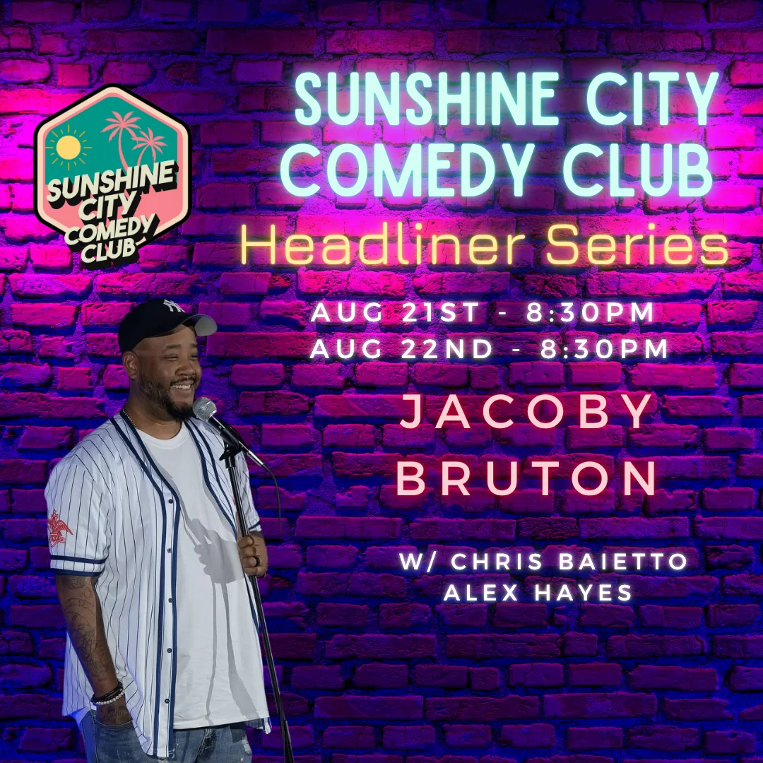 Poster for Headliner Jacoby Bruton