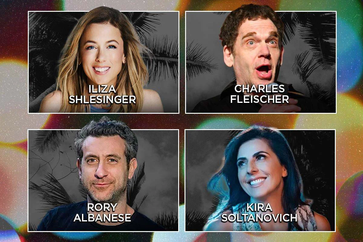 Poster for Tonight at the Improv ft. Iliza Shlesinger, Charles Fleischer, Rory Albanese, Kira Soltanovich, Mike Estime, Gary Cannon