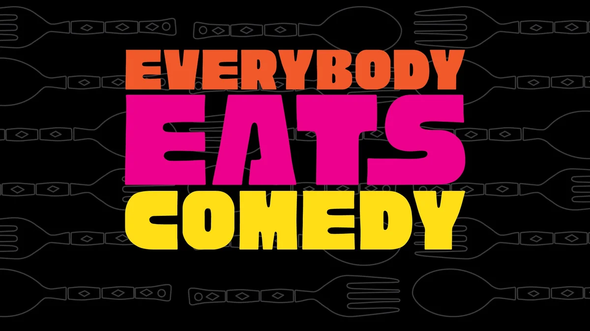Poster for Everybody Eats Comedy with Artie Valenzuela