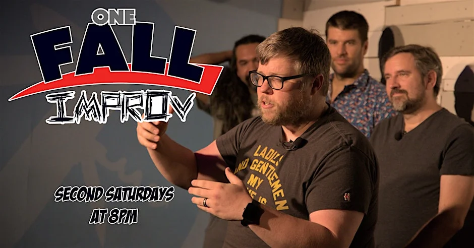 Poster for One Fall Improv - A Pro-Wrestling Inspired Improv Comedy Show