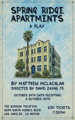 Poster for Spring Ridge Apartments: A Play