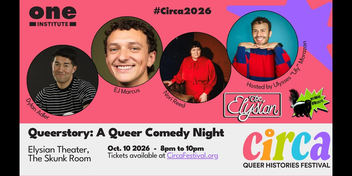 Poster for Queerstory: A Queer Comedy Night