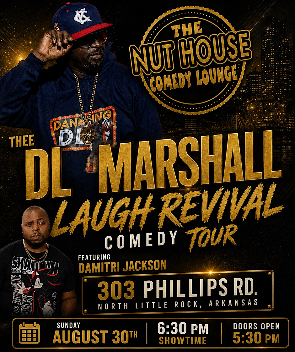 Poster for THE DL MARSHALL LAUGH REVIVAL TOUR