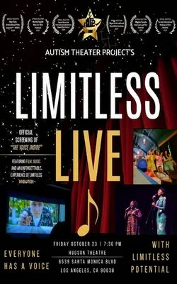 Poster for LIMITLESS LIVE! ft. The Voice Inside, Award-Winning Film & Live Music